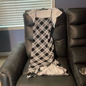 NWT black and white dress